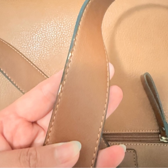 Tan Leather Men's Bag - Picture 11 of 11